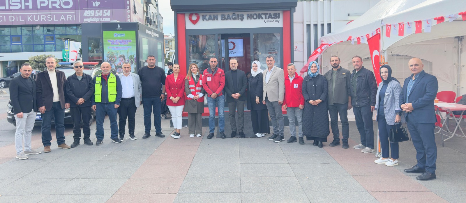 AK Parti Çekmeköy İlçe Başkanlığı ve Kızılay’dan Çekmeköy’de Kan Bağışı Kampanyası