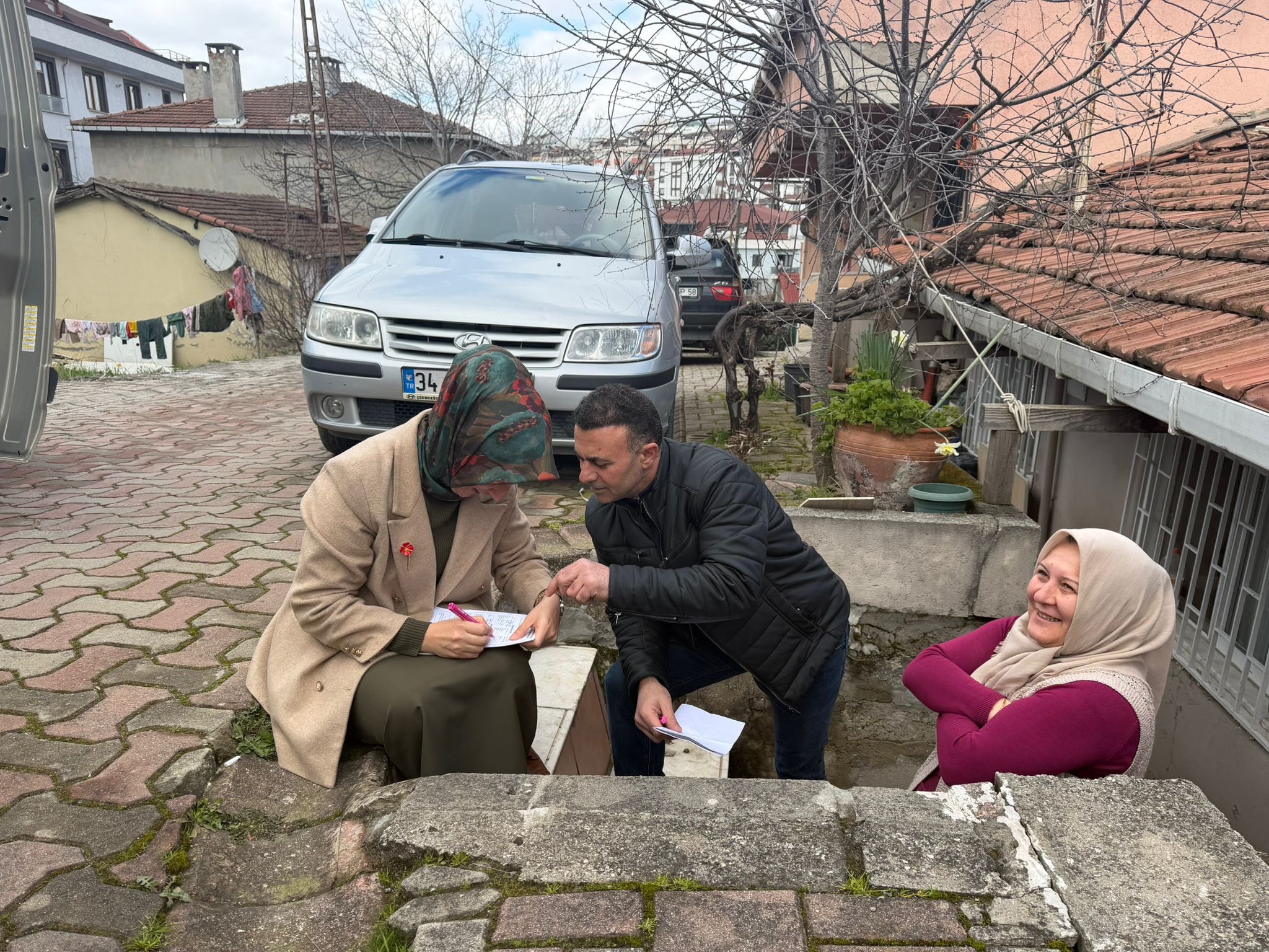 Mimar Sinan ve Sultançiftliği Mahallelerinde Hane Ziyaretleri