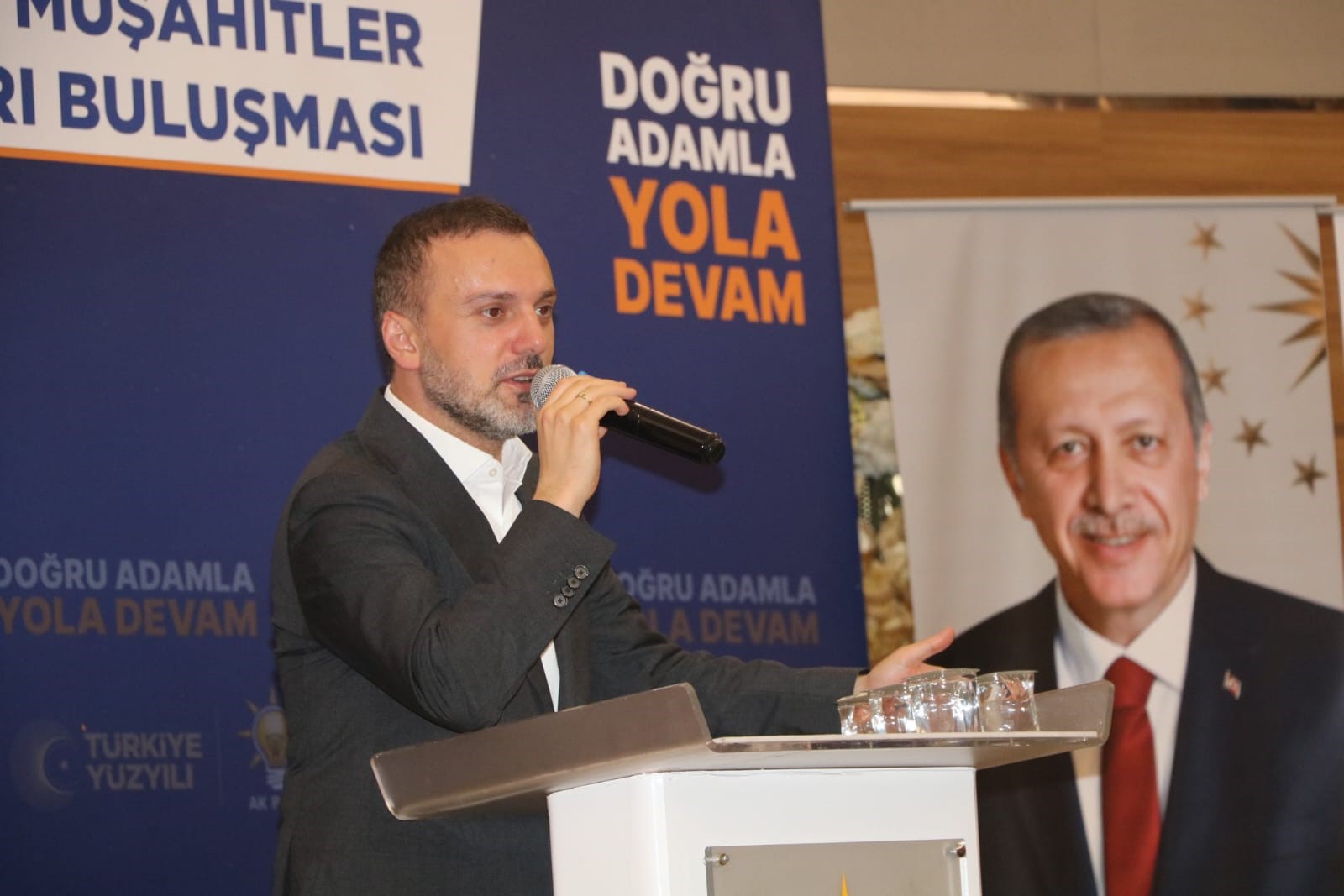 ÇEKMEKÖY İLÇEMİZE ZİYARET EDEN GENEL BAŞKAN YARDIMCIMIZ ERKAN KANDEMİR