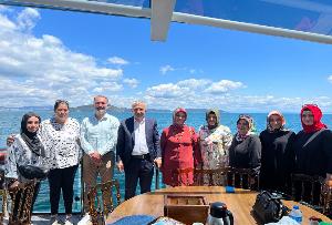 Demokrasi ve Özgürlükler Adası'nı ziyaret ettik.